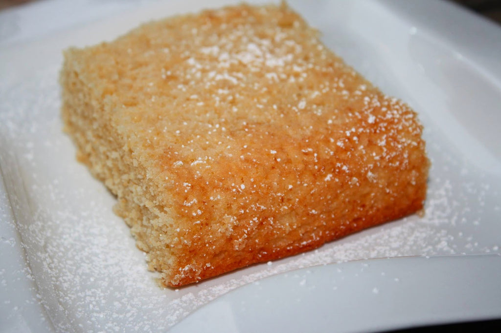 Lemon Fused Extra Virgin Olive Oil & Polenta (Stone Ground Cornmeal) Cake