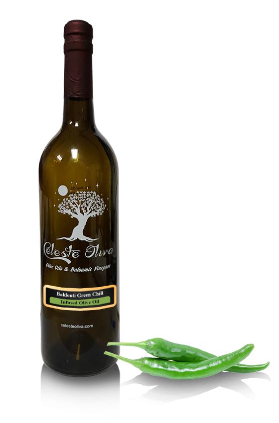 ***NEW*** Chimichurri Verde Whole Green Chili Fused Olive Oil