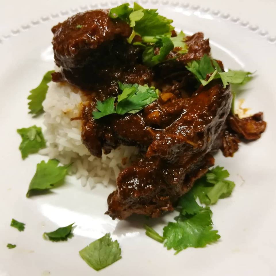 Chocolate Balsamic Chicken Mole