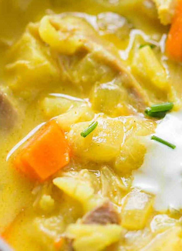 Curried Turkey and Pumpkin Stew