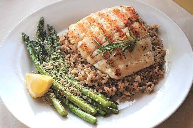 The best Grilled Halibut